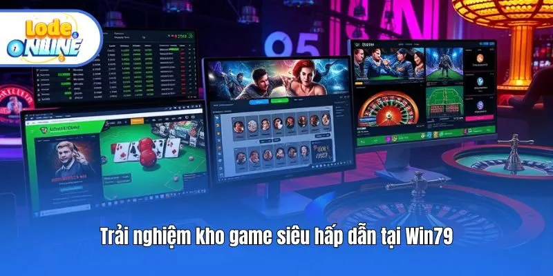 Trải nghiệm kho game siêu hấp dẫn tại Win79